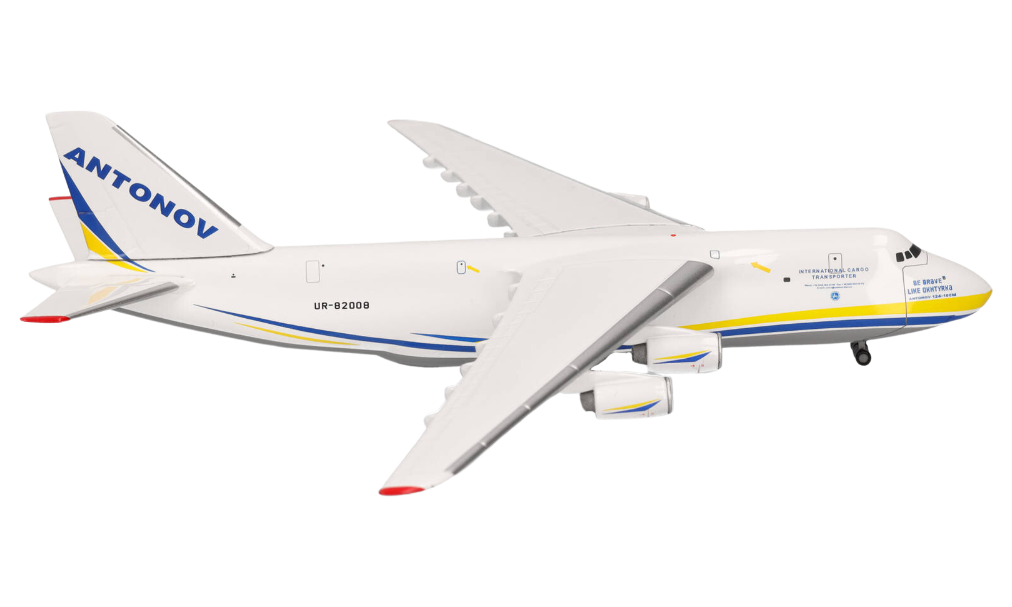 Maqueta Antonov AN-124 Antonov Airlines UR-82008